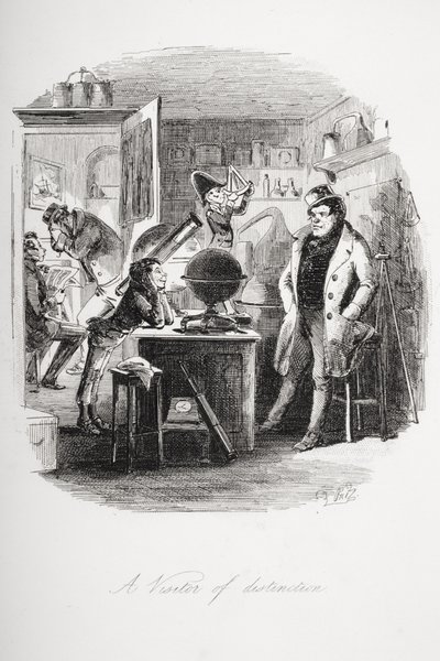 Ein Besucher von Rang, Illustration aus 