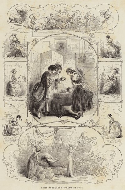 Heimische Mythologie von Hablot Knight Browne