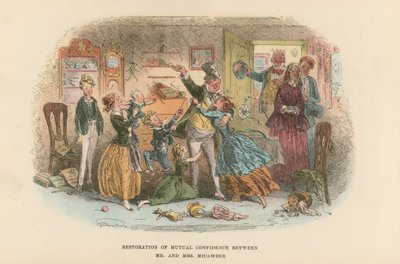 Illustration für David Copperfield von Hablot Knight Browne
