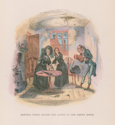 Illustration für Nicholas Nickleby von Hablot Knight Browne