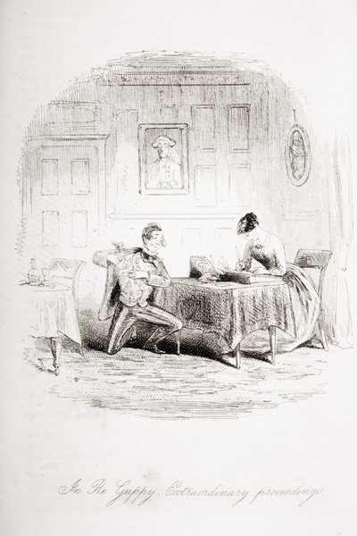 In Re Guppy. Außergewöhnliche Vorgänge, Illustration aus 