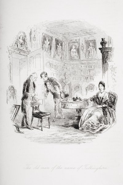 Der alte Mann namens Tulkinghorn, Illustration aus 