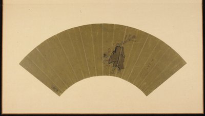 Ein Händler und ein Kind, die den Mond betrachten, Edo-Periode, spätes 17. - frühes 18. Jahrhundert von Hanabusa Itcho