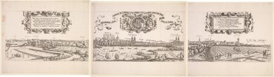 Panoramablick auf Nürnberg von Hanns Lautensack
