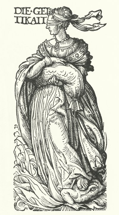 Gier: eine der sieben Todsünden von Hans (after) Burgkmair
