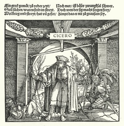 Gerechtigkeit von Hans (after) Burgkmair