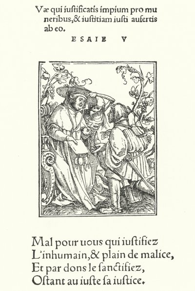 Der Kardinal (Gravur) von Hans (after) Holbein the Younger