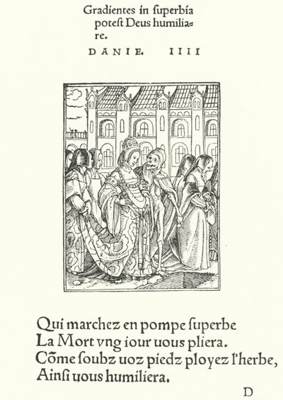 Die Kaiserin (Gravur) von Hans (after) Holbein the Younger