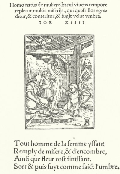 Die Mutter und das kleine Kind von Hans (after) Holbein the Younger