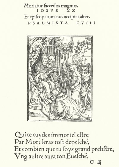 Der Papst von Hans (after) Holbein the Younger
