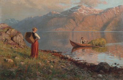 Verabredung am Fjord von Hans Andreas Dahl