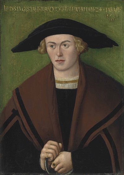 Porträt von Jochum Wirman von Hans Brosamer