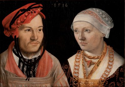 Porträt eines Paares von Hans Brosamer