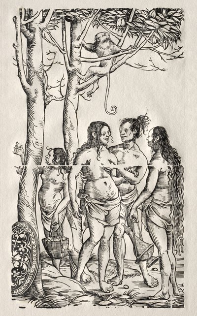 Hottentotten mit Herde von Hans Burgkmair