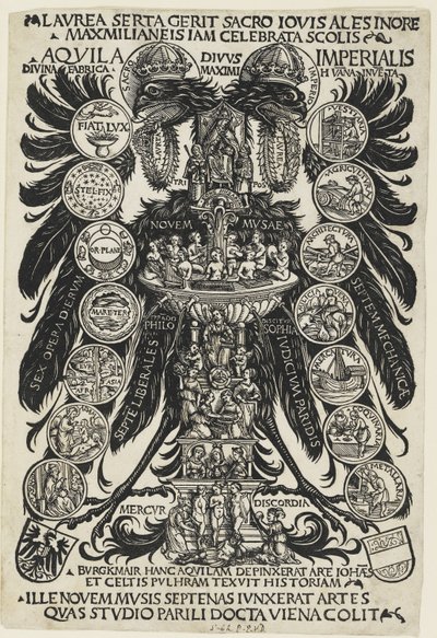 Der Triumph des Kaisers Maximilian, ca. 1507 von Hans Burgkmair