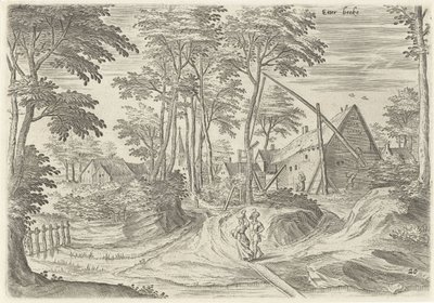 Ansicht von Etterbeek von Hans Collaert (I)