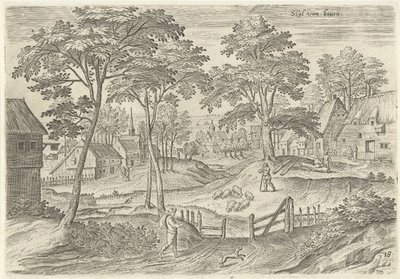 Ansicht von Stal von Hans Collaert (I)