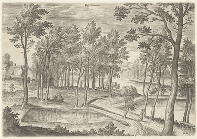 Ansicht der Teiche von Ter Kameren von Hans Collaert (I)