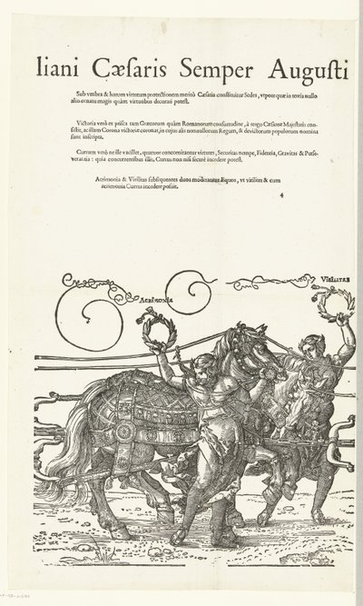 Triumphwagen von Kaiser Maximilian I, Kopien nach Dürers Triumphwagen für Kaiser Maximilian I (Serientitel) von Hans Guldenmund