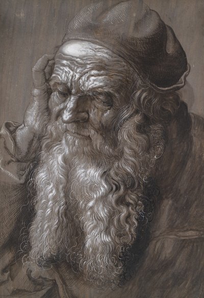 Ein alter Mann im Alter von 93: St. Hieronymus von Hans Hoffmann