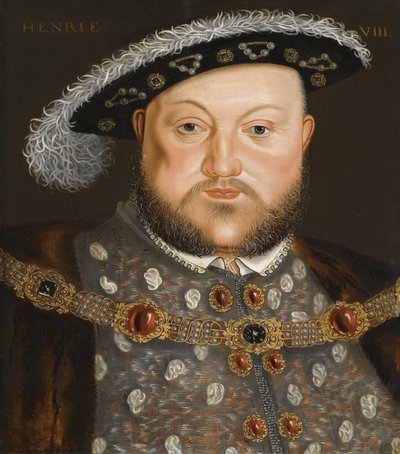 Porträt von König Heinrich VIII. von England von Hans, Holbein