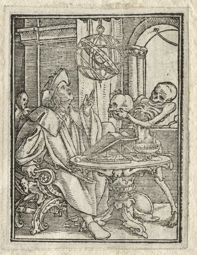 Der Totentanz: Der Astrologe, Der Reiche von Hans Holbein