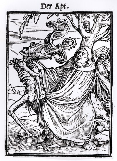 Der Tod und der Abt, aus 