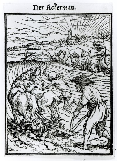 Der Tod und der Pflüger, aus 