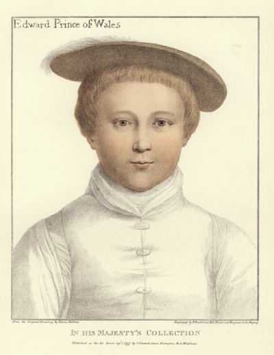 Edward, Prinz von Wales von Hans Holbein der Jüngere