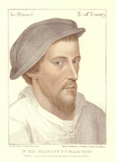Henry Howard, Earl of Surrey von Hans Holbein der Jüngere