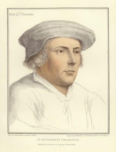 Lord Rich, Lordkanzler von Hans Holbein der Jüngere