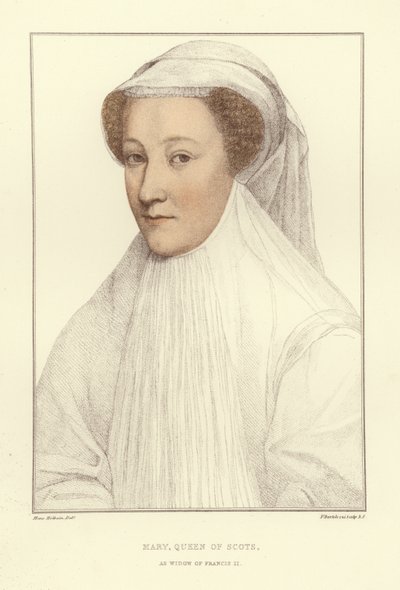 Maria Stuart, Königin von Schottland von Hans Holbein der Jüngere