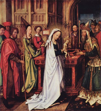 Darstellung Christi im Tempel von Hans Holbein the Elder