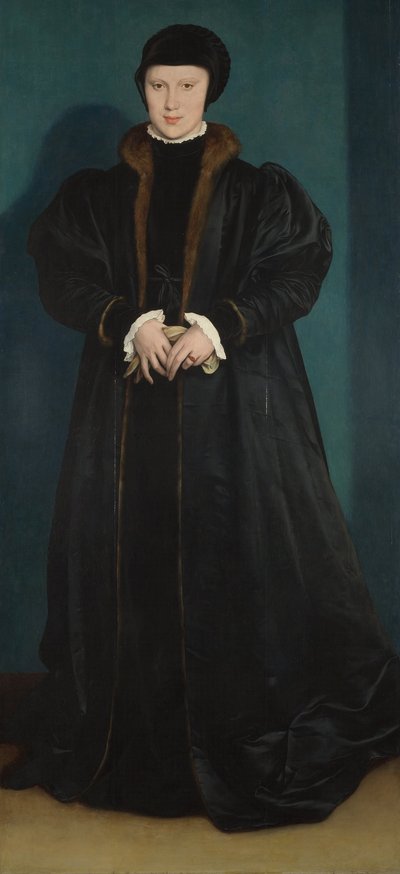 Christina von Dänemark, Herzogin von Mailand, 1538 von Hans Holbein der Jüngere