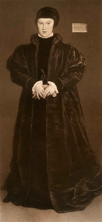 Christina von Dänemark, Herzogin von Mailand, 1538, 1902 von Hans Holbein der Jüngere