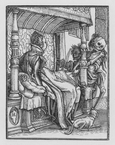 Holbeins Totentanz: Die Herzogin von Hans Holbein der Jüngere