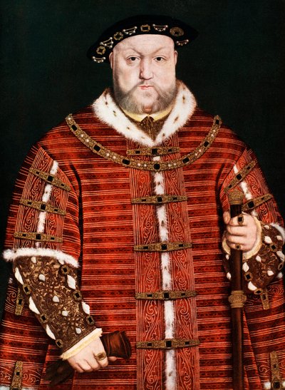 König Heinrich VIII, 1542-1550 von Hans Holbein der Jüngere