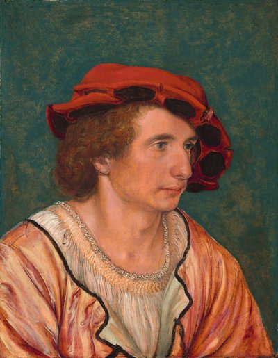 Porträt eines jungen Mannes von Hans Holbein der Jüngere