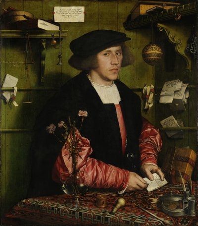 Porträt des Kaufmanns George Gisze von Hans Holbein der Jüngere