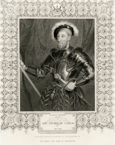 Sir Nicholas Carew von Hans Holbein der Jüngere