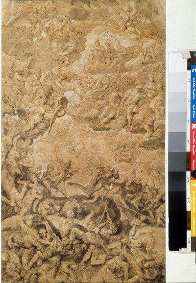 Das Jüngste Gericht von Hans I or Johann Rottenhammer