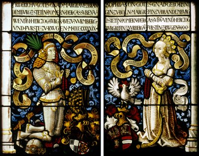 Markgraf Friedrich von Brandenburg-Ansbach 1460–1536 und seine Frau Sophia Jagiellon 1464–1512, 149 von Hans Kamberger