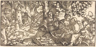 Lot und seine Töchter von Hans Leonard Schaufelein