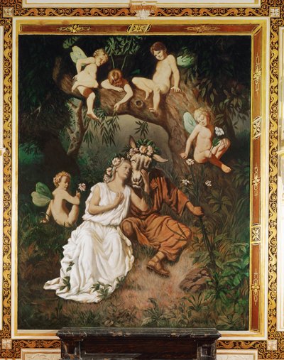Königin Titania und der Esel von Hans Makart