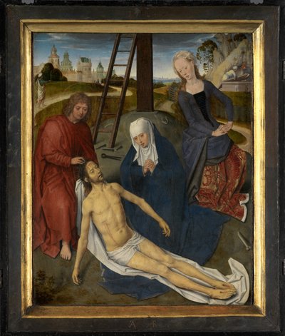 Zentraltafel des Triptychons von Adriaan Reins von Hans Memling