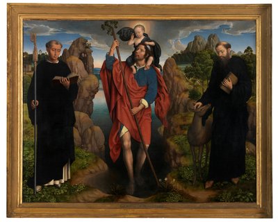 Zentraltafel des Triptychons von Willem Moreel von Hans Memling