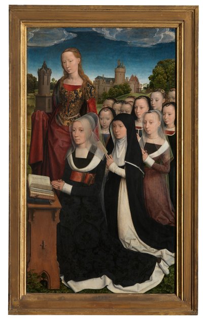 Detail des Triptychons von Willem Moreel von Hans Memling
