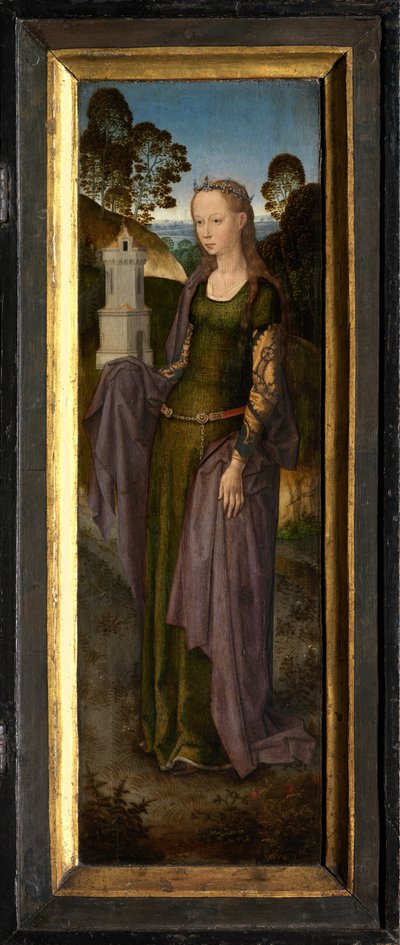Rechter Flügel des Triptychons von Adriaan Reins von Hans Memling