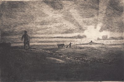 "Der Bauer geht aufs Feld hinaus" von Hans Nikolaj Hansen
