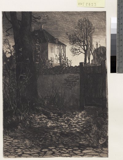 Das Haus in Skipperalleen von Hans Nikolaj Hansen